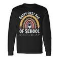 Back To School Happy First Day Of School For Teachers Long Sleeve T-Shirt Gifts ideas
