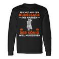 Bagpipe King Scotland Bagpipe S Langarmshirts Geschenkideen