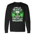 Bambino Livello Sbloccato Fratello Maggiore 2024 Gamer Maglietta a maniche lunghe Ideas de regalos