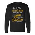 Baritone Horn Musician Das Altersheim Kann Wait Baritone Langarmshirts Geschenkideen