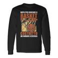 Basket Regalo Basketball Nato Per Giocare A Basket Maglietta a maniche lunghe Ideas de regalos
