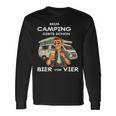 Beim Camping Gibts Schon Bierorier Langarmshirts Geschenkideen