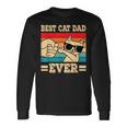 Best Cat Dad Ever Cat Langarmshirts Geschenkideen