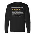 Bester Handwerker Best Handsman Langarmshirts Geschenkideen