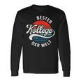 Bester Kollege Der Welt For Leaving Or Anniversary Langarmshirts Geschenkideen