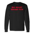 Big Heart Bigger Tits Langarmshirts Geschenkideen