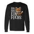 Bin Halt Ein Fuchs Fuchs Lieberhalter Statement Langarmshirts Geschenkideen