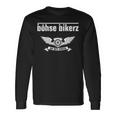 Böhse Bikerz Auf Gute Kurven Langarmshirts Geschenkideen