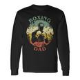 Boxeo Papá Apenadointage Boxeo Día Del Padre Camiseta de manga larga Ideas de regalos