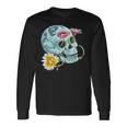 Calavera Messicana Dia De Los Muertos Giorno Dei Morti Maglietta a maniche lunghe Ideas de regalos