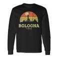 Camiciaintage Skyline Bologna Regalo Della Città Bologna Maglietta a maniche lunghe Ideas de regalos