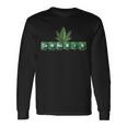 Cannabis Periodensystem Marijuana Hemp Leaf Langarmshirts Geschenkideen