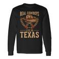 Cappello Da Cowboy Texano Patriottico Della Bandiera Del Texas Usa Texas Maglietta a maniche lunghe Ideas de regalos