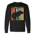 Capybara Capibara Carino Divertente Maglietta a maniche lunghe Ideas de regalos