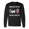 Car Mechanic Mechatronics Ölich Abends Happy Langarmshirts Geschenkideen