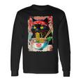 Cat Ramen Japanese Cat Kawaii Cat Anime Long Sleeve T-Shirt Gifts ideas