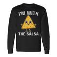 Chips I'm With Salsa Halloween Costumes Cinco De Mayo Couple Long Sleeve T-Shirt Gifts ideas