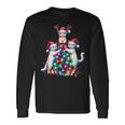 Christmas Cat Xmas Cats Christmas Cat Lover Long Sleeve T-Shirt Gifts ideas