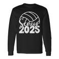 Class Of 2025 Volleyball Graduation Class Of 2025 Senior Long Sleeve T-Shirt Gifts ideas