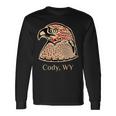 Cody Wy Aigle Indien Haida Pacific Nw T-shirt à manches longues Idées cadeaux