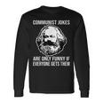 Communism Memes Socialism Marxism Karl Marx Langarmshirts Geschenkideen