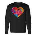Con Scritta I Heart Love Lilah Con Nome Colorato Maglietta a maniche lunghe Ideas de regalos