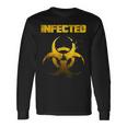 Con Simbolo Biohazard Infetto Maglietta a maniche lunghe Ideas de regalos