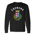 Cremona Stemma Jersey Bandiera Calcio Maglietta a maniche lunghe Ideas de regalos