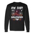 Cruising Crew Trip Halloween Cruise Squad Family 2023 Long Sleeve T-Shirt Gifts ideas
