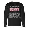 Cuoca Divertente Cuoco Donna Cucina Chef Maglietta a maniche lunghe Ideas de regalos