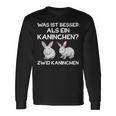 Cute Rabbit Rabbit Pet Langarmshirts Geschenkideen