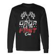 Dada Of The Fast One First Birthday Racing Car Family Long Sleeve T-Shirt Gifts ideas