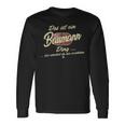 'Das Ist Ein Baumann Ding' Family Langarmshirts Geschenkideen