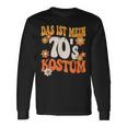 Das Ist Mein 70Er Kostüm 70S 70S Motto Party Outfit Langarmshirts Geschenkideen