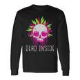 Dead Inside Scull Rock Heavy-Metal Band Punk Rock Maglietta a maniche lunghe Ideas de regalos