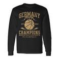 Deutschland Basketball Weltmeister 2023 Basketball Team Langarmshirts Geschenkideen