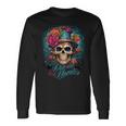 Dia De Los Muertos Mexico Day Of The Dead La Catrina Langarmshirts Geschenkideen