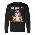 Die Lage Ist Besäufniserregend Langarmshirts Geschenkideen