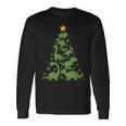 Dinosaur Christmas Tree Dino Trex Dinosaur Lover Christmas Long Sleeve T-Shirt Gifts ideas