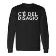 Disagio C'è Del Disagio Maglietta a maniche lunghe Ideas de regalos