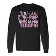 Divertente Il K-Pop È La Mia Terapia Corea Maglietta a maniche lunghe Ideas de regalos