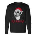 Diving Santa Claus H2o H2o H2o Xmas Diving Langarmshirts Geschenkideen