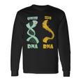 Dna Rna Biologo Divertente Biologia Studente Scienza Cellulare Maglietta a maniche lunghe Ideas de regalos