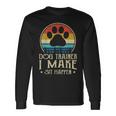 Dog Trainer Ich Lasse Sitzen Paseren Paseren Langarmshirts Geschenkideen