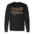 Dogs Because People Suck Pet Parent Paws Dog Long Sleeve T-Shirt Gifts ideas