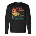 Donna Don't Make Me Go Alloodoo Su Di Te Retrooodoo Con Collo A Maglietta a maniche lunghe Ideas de regalos