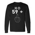 Donna Ho 59 1 Idea Regalo 60 Anni 1960 60 Compleanno Donna Uomo Con Collo A Maglietta a maniche lunghe Ideas de regalos