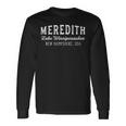Donna Meredith Lake Winnipesaukee New Hampshire Con Collo A Maglietta a maniche lunghe Ideas de regalos