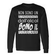Donna Non Sono Un Dipendente Dall'alcol Sono Il Titolare Con Collo A Maglietta a maniche lunghe Ideas de regalos
