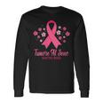 Donna Ottobre Rosa Prevenzione Del Tumore Al Seno Nastro Rosa Con Collo A Maglietta a maniche lunghe Ideas de regalos